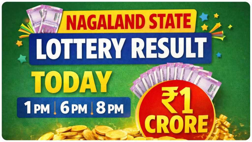 Nagaland State Lottery Result 