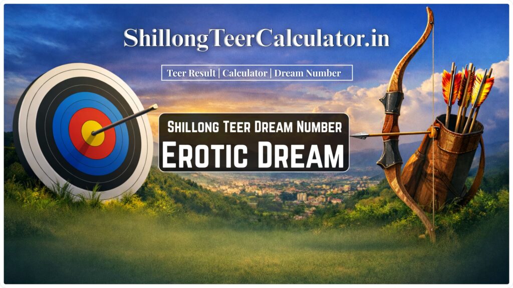 Erotic Dream Teer Number Chart (Direct, House & Ending Numbers)